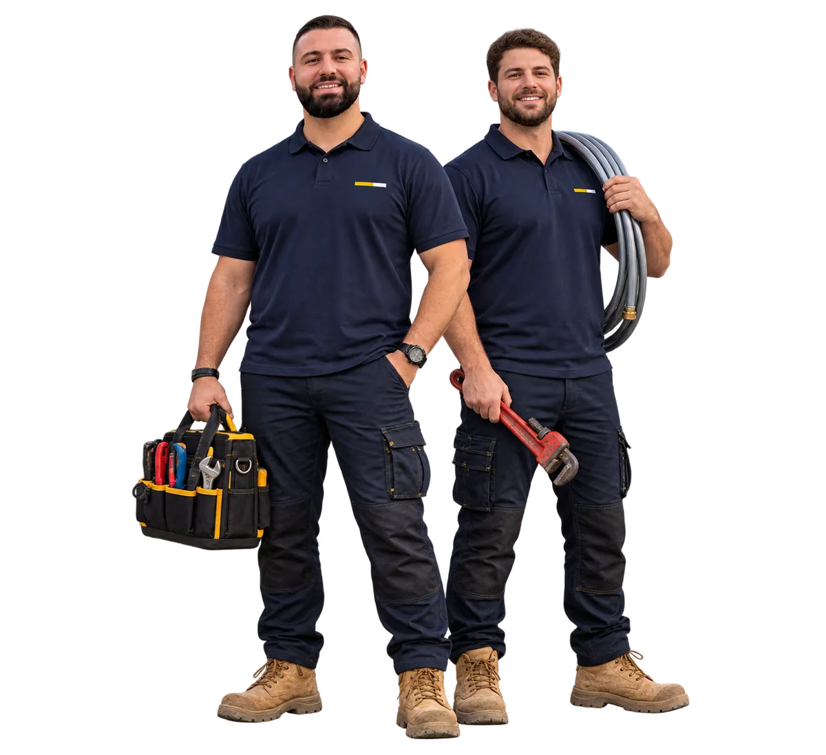 Two emergency plumbers ready to help in Melbourne